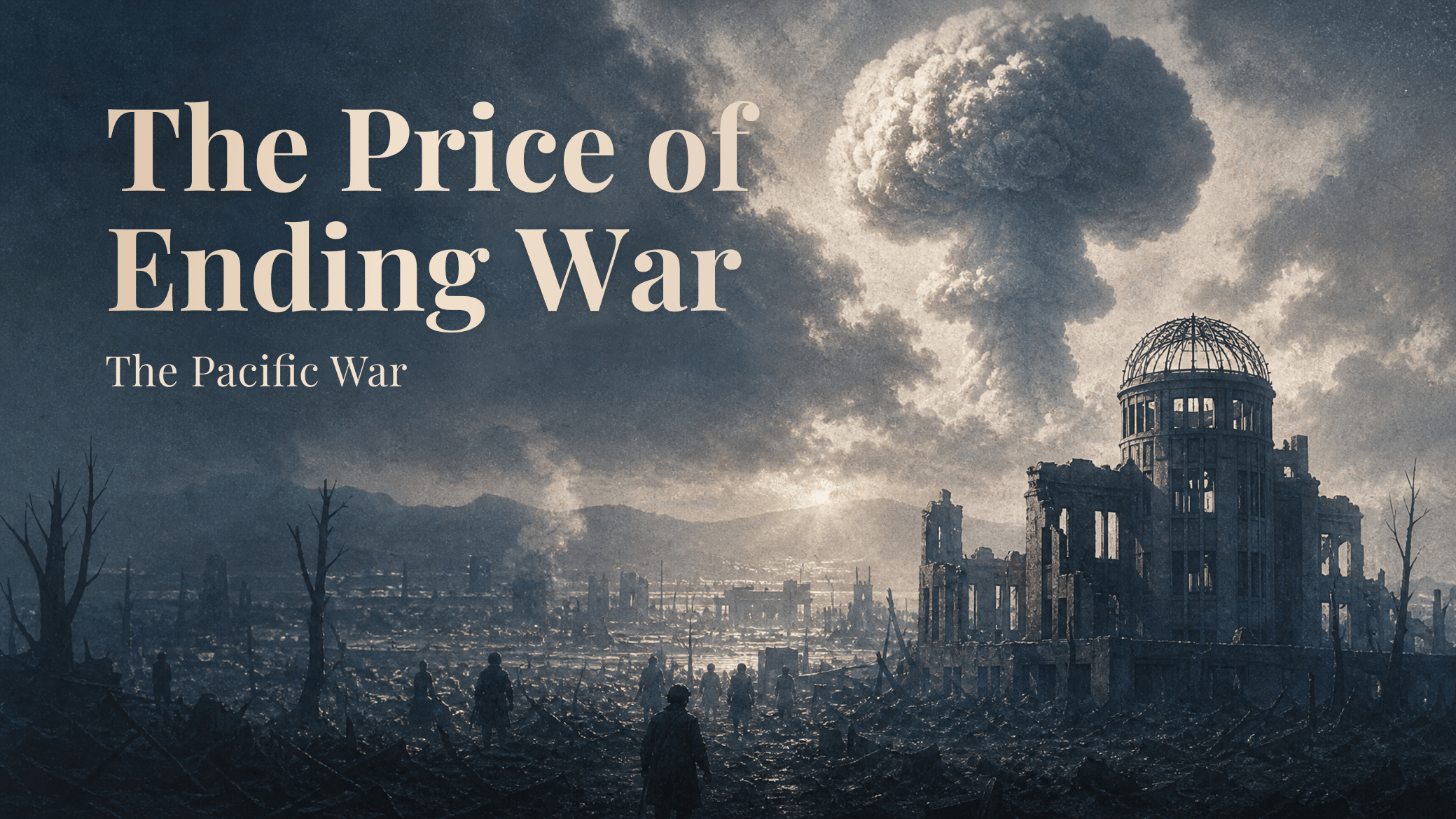 AI video lesson cover for The Pacific War, The Price of Ending War