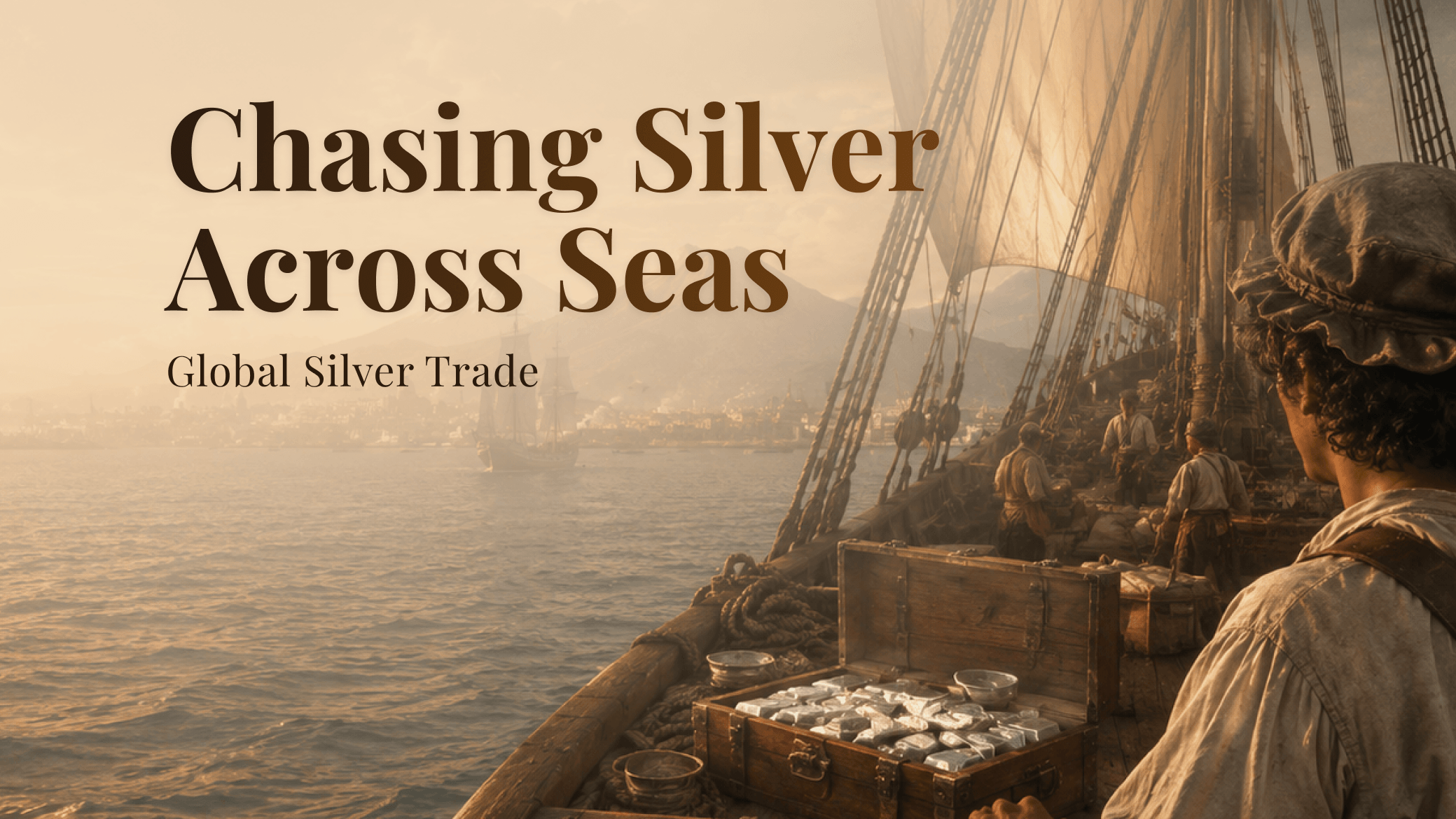 Preview cover for the upcoming Global Silver Trade lesson, Chasing Silver Across Seas